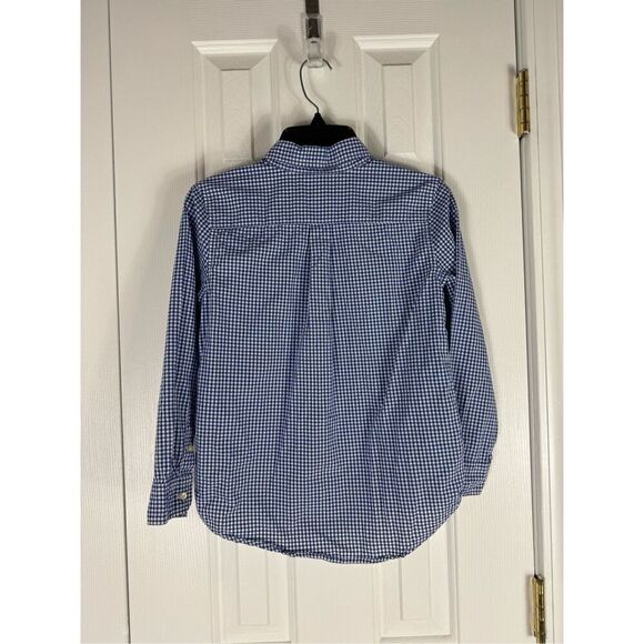Ralph Lauren Boys Gingham Button Down Shirt 7 - Picture 4 of 4